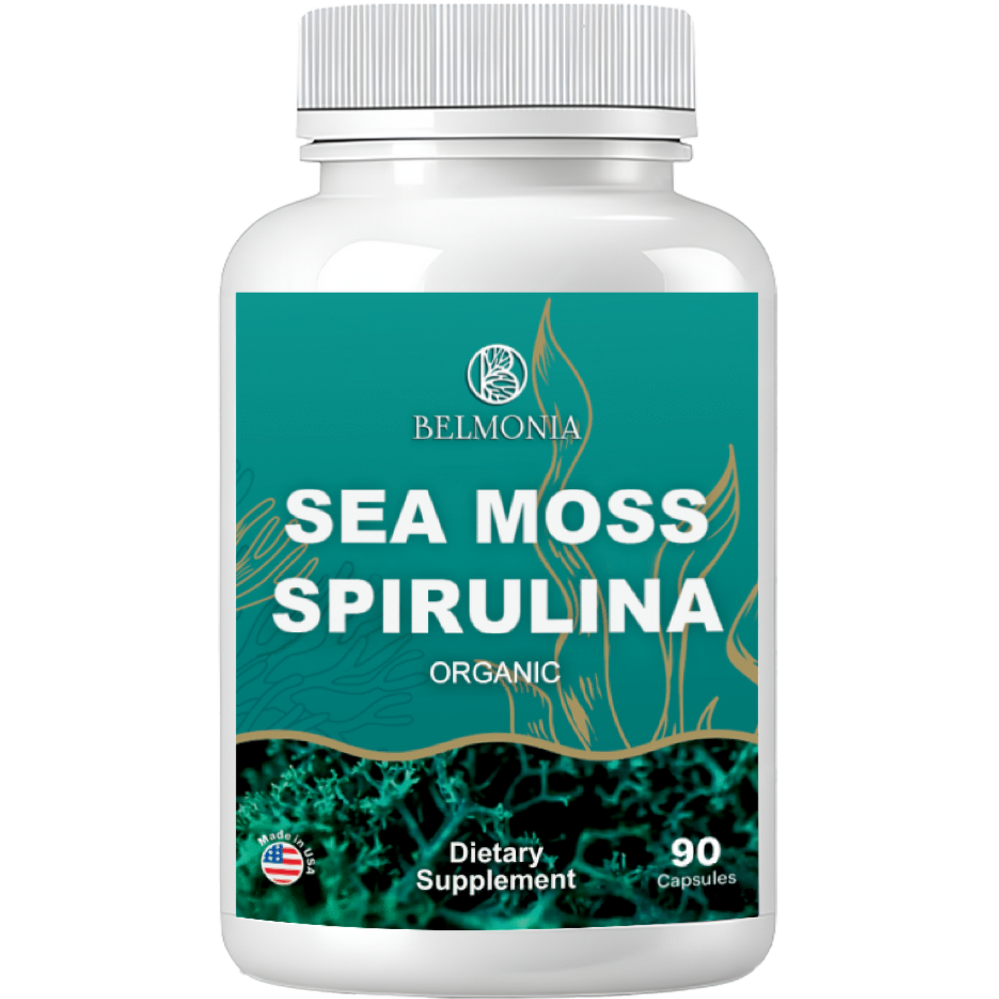 Sea Moss and Spirulina Capsules