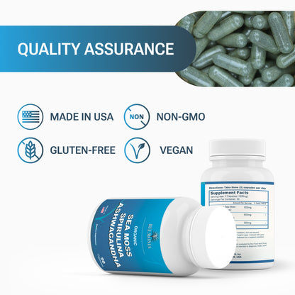 Sea Moss Spirulina Ashwagandha Capsules