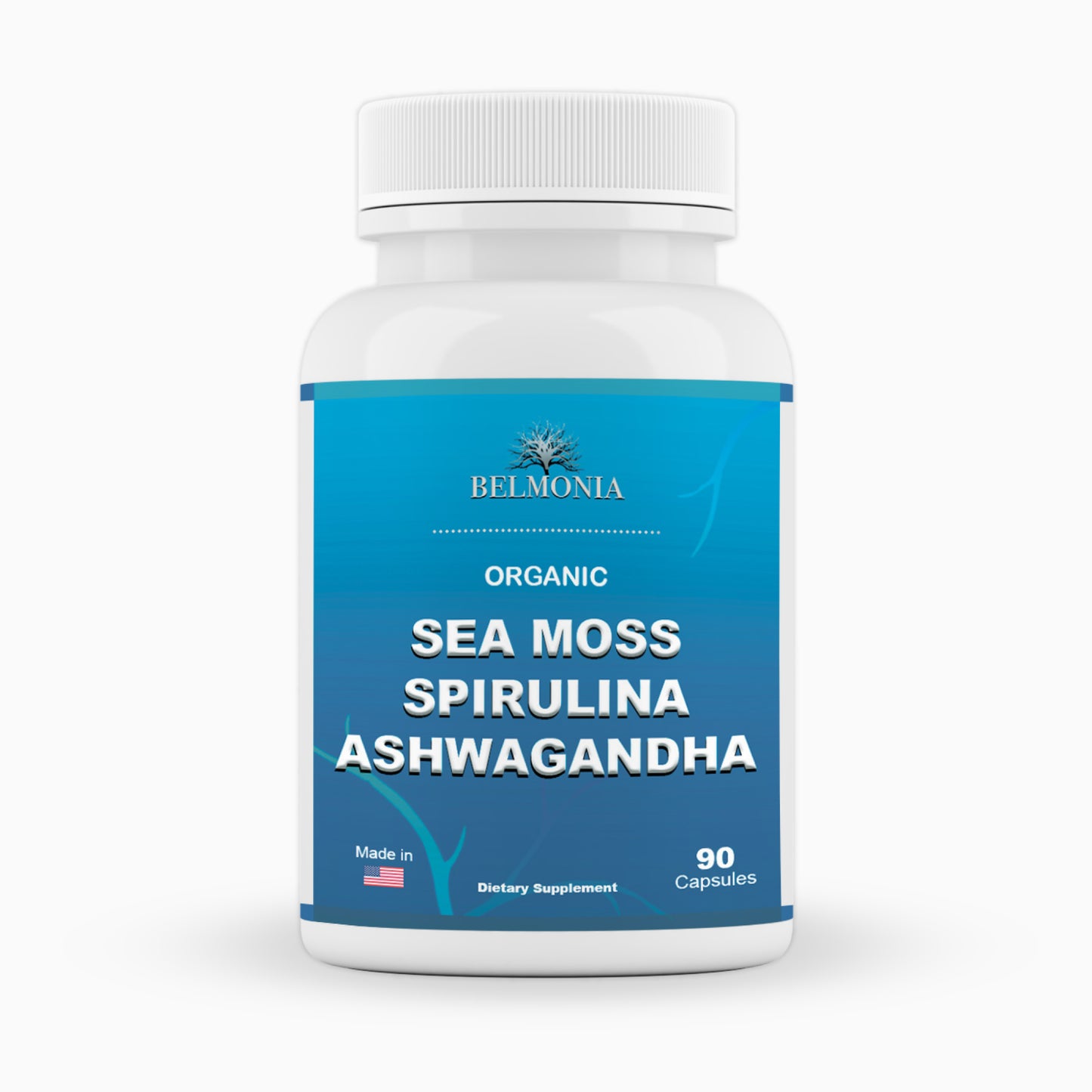 Sea Moss Spirulina Ashwagandha Capsules