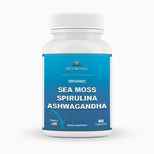 Sea Moss Spirulina Ashwagandha Capsules